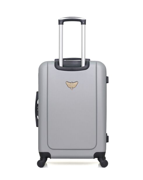 Valise moyen séjour & Vanity Hambourg 65/30 cm gris