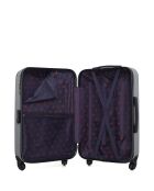 Valise moyen séjour & Vanity Hambourg 65/30 cm gris