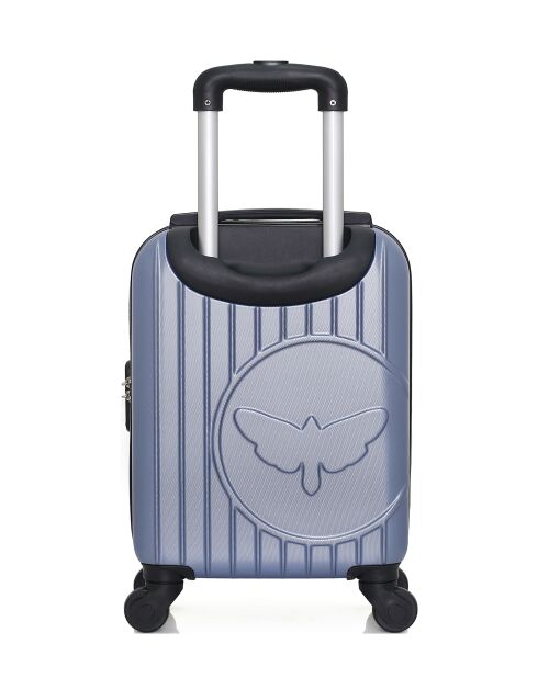 Cabinekoffer XXS 4 enkele wielen Marianne goudblauw