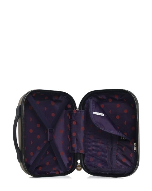 Valise Vanity Francette-K 30 cm beiges