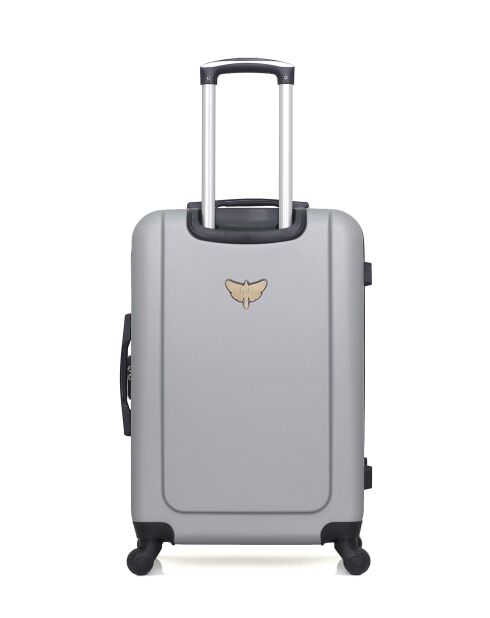 2 Valises moyen séjour, cabine & Vanity Hambourg 65/55/30 cm grises