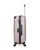 Valise moyen séjour & Vanity Hambourg 65/30 cm rose doré