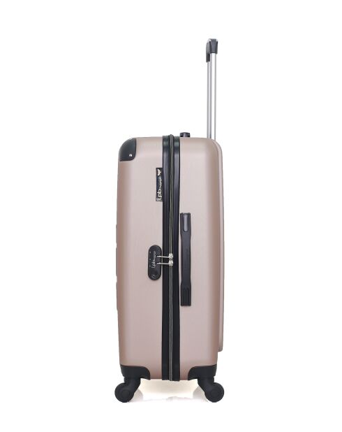 Valise moyen séjour & Vanity Hambourg 65/30 cm rose doré