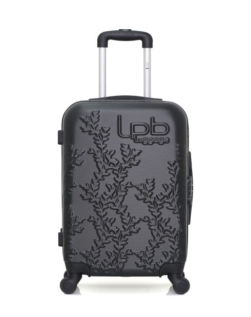 2 Valises cabine et cabine XXS Nais 55/46 cm noires