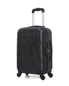 2 Valises cabine et cabine XXS Nais 55/46 cm noires