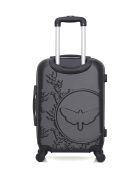 2 Valises cabine et cabine XXS Nais 55/46 cm noires