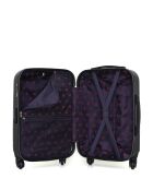 2 Valises cabine et cabine XXS Nais 55/46 cm noires