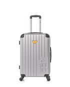 2 XXS Marianne, 65/46 cm, grau, mittelgroße Reise- und Handgepäckkoffer