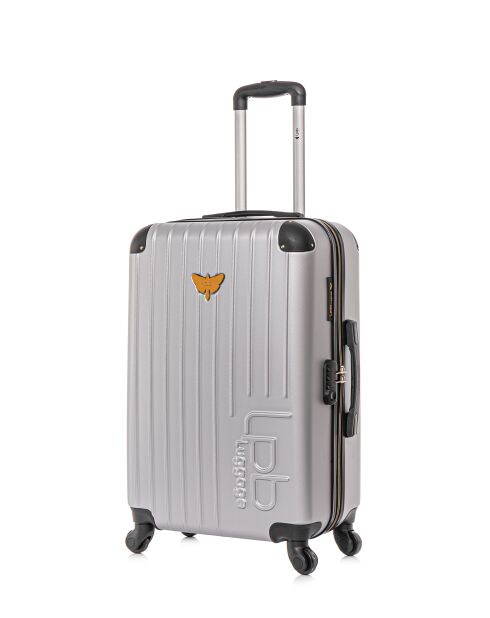 2 XXS Marianne, 65/46 cm, grau, mittelgroße Reise- und Handgepäckkoffer