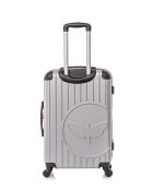 2 XXS Marianne, 65/46 cm, grau, mittelgroße Reise- und Handgepäckkoffer