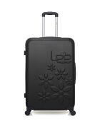 2 schwarze Eleonor 75/55 cm lange Aufenthalts- und Handgepäckkoffer