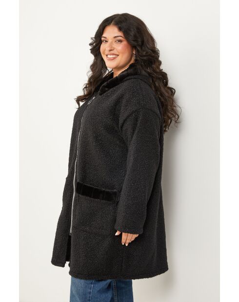 Manteau Maéva Noir