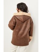 Manteau Loréane Chocolat