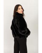 Fausse Fourrure Julie Noire