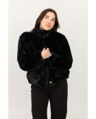 Fausse Fourrure Julie Noire