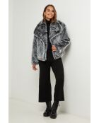 Fausse Fourrure Amélie Noire