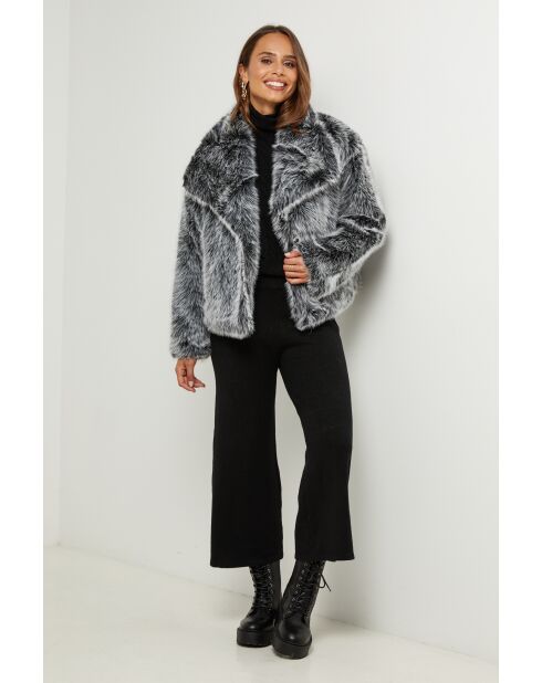 Fausse Fourrure Amélie Noire