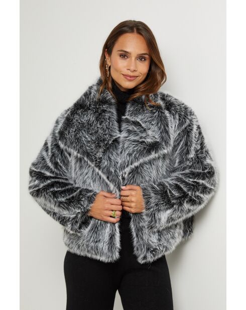 Fausse Fourrure Amélie Noire