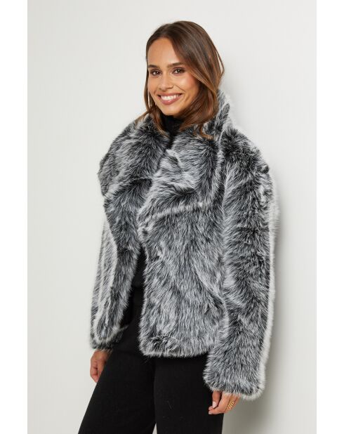 Fausse Fourrure Amélie Noire