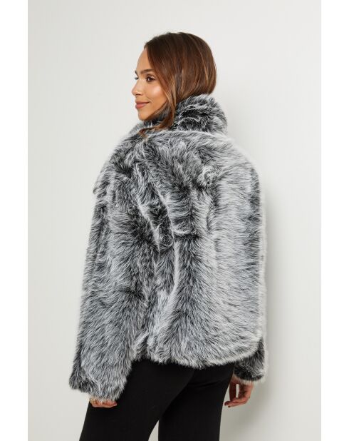 Fausse Fourrure Amélie Noire