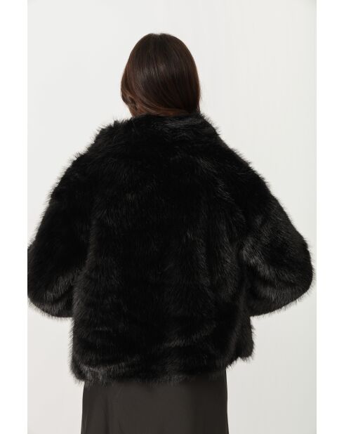 Fausse Fourrure Lucie Noire