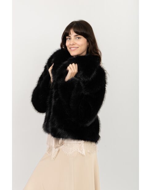 Fausse Fourrure Lucie Noire