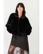 Fausse Fourrure Marie Noire