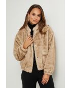 Fausse Fourrure Margot Beige