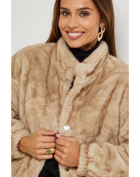 Fausse Fourrure Margot Beige
