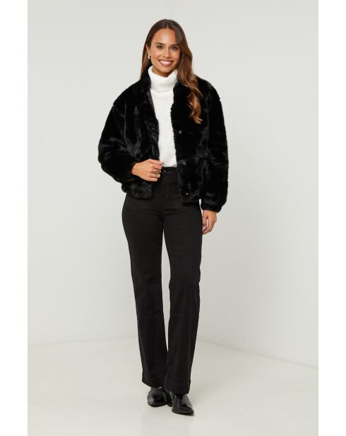 Fausse Fourrure Margot Noire