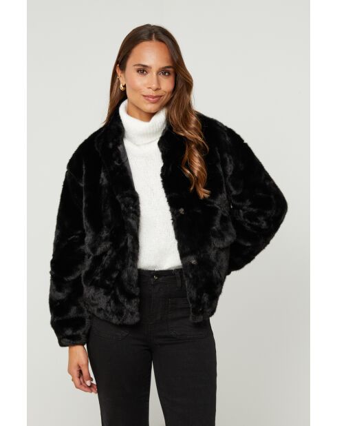 Fausse Fourrure Margot Noire