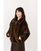Fausse Fourrure Marie Chocolat