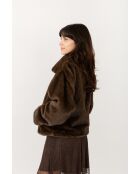 Fausse Fourrure Marie Chocolat