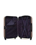 3 Valises moyen séjour, cabine et cabine XXS Nais 65/55/46 cm rose doré