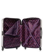 2 Valises moyen séjour et cabine Marianne 65/55 cm grises