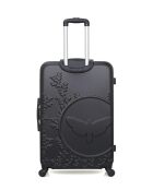 2 Valises long séjour et cabine XXS Nais 75/46 cm noires