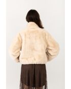 Fausse Fourrure Etienne Beige