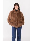 Fausse Fourrure Julie Chocolat