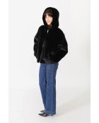 Fausse Fourrure Anna Noire