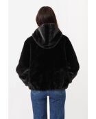 Fausse Fourrure Anna Noire