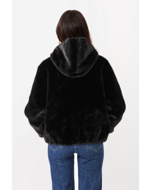 Fausse Fourrure Anna Noire