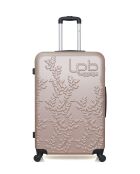 3 Valises long séjour, moyen séjour et cabine XXS Nais 75/65/46 cm rose doré