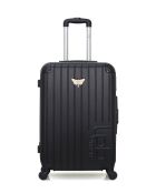 2 Valises moyen séjour et cabine XXS Marianne 65/46 cm noires