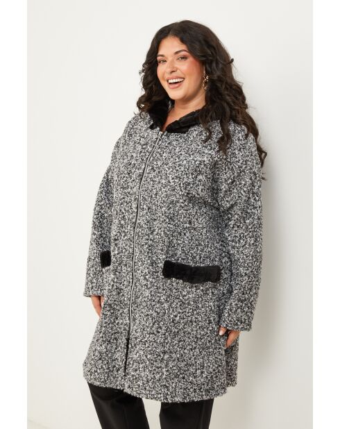 Manteau Maéva Gris