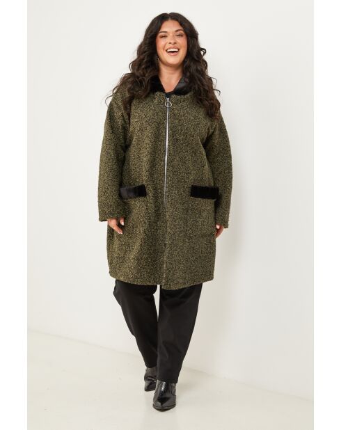 Manteau Maéva Kaki