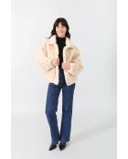 Fausse Fourrure Julie Beige