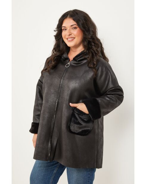 Manteau Loréane Noir