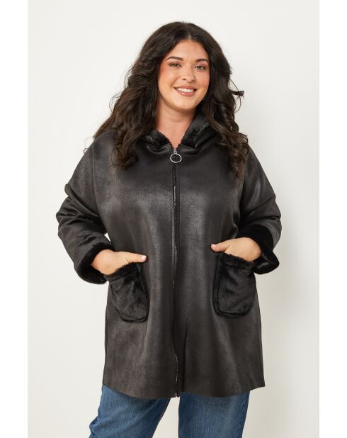 Manteau Loréane Noir