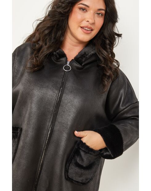 Manteau Loréane Noir