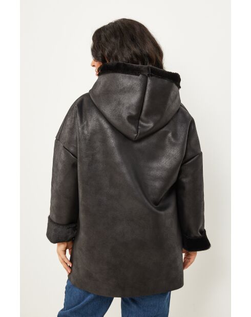 Manteau Loréane Noir